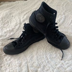 Black Converse Chuck Taylor Classic High Tops